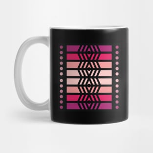 “Dimensional Surveillance” - V.5 Red - (Geometric Art) (Dimensions) - Doc Labs Mug